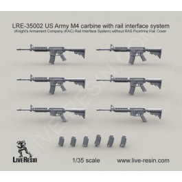 US Army M4 carbine with rail interface system Knight's Armament Company RAS