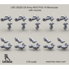 US Army NVG PVS 14 Monocular with mounts