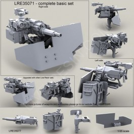 Mk47 Advanced Lightweight Grenade Launcher [ALGL] Striker 40 on Vinghog ICSW mount and cuted armour shield 