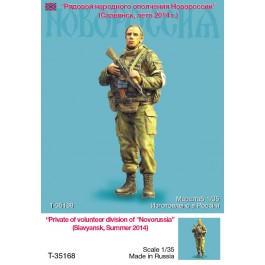 Private of volunteer division of Novorussia (Summer 2014), one figure
