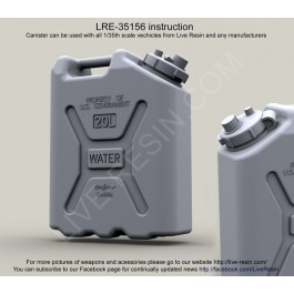 US Army Scepter Military Water Canister
