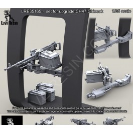 CH47 Chinook Door/Window M240H mount. General Dynamics/Dillon Chinook Weapon Mount with Dillon Aero Vertical Arm Assembly, M240H For 1/35 Trumpeter 05105 CH-47D CHINOOK model and all other  Chinook CH-47D/F/G / MH-47E conversions, 1/35 scale 