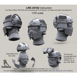Airframe helmet and choops without cover with head