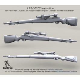 M1D Garand sniper Rifle with M84 Scope 