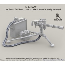 7,62 feed chute from flexible resin, easily mounted, high flexible