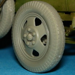 Wheels for GAZ-AAA & BA Armoured Cars 