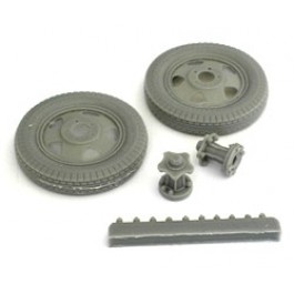 Wheels for ZiS-2 / ZiS-3 Guns 