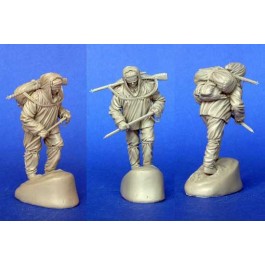 The Soviet mountain soldier, high-mountainous group, 1942 - 43, Caucasus