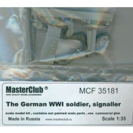 German WWI Soldier, Signaller. WWI