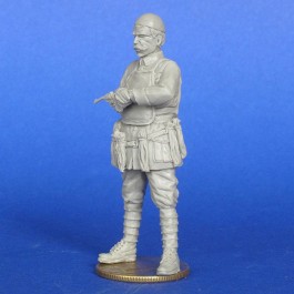 The French officer with Webley MK.VI. Revolver, WW