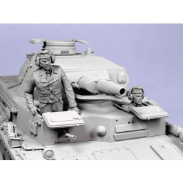 German tank crew.  Summer 1935-44.  Two figures. 