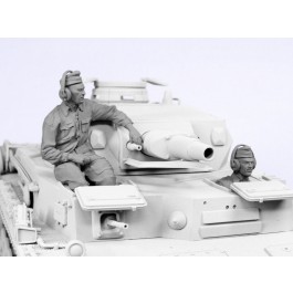 German tank crew D. A. K.  1941.  Two figures. 