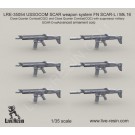 USSOCOM SCAR weapon system FN SCAR-L - Mk. 16 Close Quarter CombatCQC and Close Quarter CombatCQC with suppressor military SCAR-D-sd Advanced armament corp
