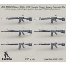 US Army M16A4 MWS (Modular Weapon System) Automatic Rifle with KAC rail interface system 