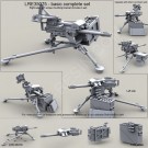 MK19-3 40mm Grenade Machine Gun on MK93 Machine Gun Mount with M3 tripod