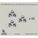 M2 Browning .50 Caliber Machine Gun belt links set