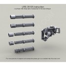 M134D barrels set (one part, ready to mount barrels and highly detailed 2-part barrel which requires assembly)