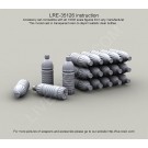Plastic water bottles (this model is made by transparent resin)