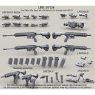 Heckler & Koch HK416 modular assault rifle, long and short barrel with/without Redi-Mag