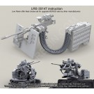 50 Caliber feed chutes (this model is made by flexible resin)