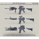 US Army M4 carbine Easy Kit, you can assemble 20 different carbine variations using just 9 parts
