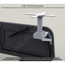 Mini-UHF X-Wing Sattelite antenna for the TACSAT system with Base Matching Unit 