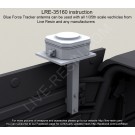 Blue Force Tracker antenna with Base Matching Unit