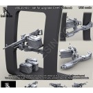 CH47 Chinook Door/Window M240H mount. General Dynamics/Dillon Chinook Weapon Mount with Dillon Aero Vertical Arm Assembly, M240H For 1/35 Trumpeter 05105 CH-47D CHINOOK model and all other  Chinook CH-47D/F/G / MH-47E conversions, 1/35 scale 