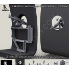 CH47 Chinook Window Weapon hand made Mount with M240D. For 1/35 Trumpeter 05105 CH-47D CHINOOK model and all other  Chinook CH-47D/F/G / MH-47E conversions, 1/35 scale