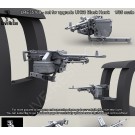UH60 Black Hawk Window M240H Mount for Academy 2192 1/35 UH-60L Black Hawk, Italeri 6430 1/35 UH-60A/L Black Hawk models