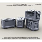 WWII US Army .50 M2 Ammunition Ammo Box opened, improved level of details