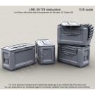WWII US Army .50 M2 Ammunition Ammo Box Closed, improved level of details