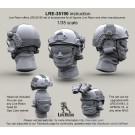Ops Core helmet with headsets rail adaptor
