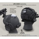 Helmet Lamp set - Manta Strobe helmet lamp and VIP Light