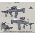 L22A1 and L22A2 Carbine with SUSAT scope and ACOG scope