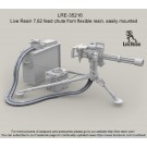 7,62 feed chute from flexible resin, easily mounted, high flexible
