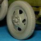 Wheels for GAZ-AAA & BA Armoured Cars 