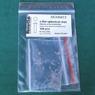  a flat spherical rivet, diameter of the head-0.6mm; diameter of the aperture for installation-0.4mm; 180 pcs.