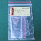  a flat rivet, diameter of the head-0.6mm; diameter of the aperture for installation-0.4mm; 180 pcs.