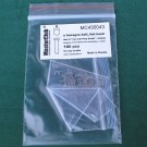  a hexagon flat bolt head, size S "on a turn-key basis" -0.6mm; diameter of the aperture for installation-0.4mm;180 pcs.