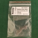  Slotted Hex Nuts, size S "on a turn-key basis" - 0.9mm; diameter of the aperture for installation-0.6mm;  130 pcs.