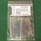  a hexagon bullet-proof bolt head, size S "on a turn-key basis" - 0.7mm; diameter of the aperture for installation-0.6mm;  140 pcs.