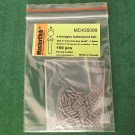 a hexagon bullet-proof bolt head, size S "on a turn-key basis" - 1.6mm; diameter of the aperture for installation-1.5mm;  100 pcs.
