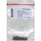 cone-head  bullet-proof rivet, diameter of the head-1.0mm; diameter of the aperture for installation-0.8mm; 120 pcs.