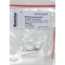 "Polish" cone-head  bullet-proof bolt, diameter of the head-0.4mm; diameter of the aperture for installation-0.3mm; 190 pcs.