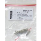 "Polish" cone-head  bullet-proof bolt, diameter of the head-1.0mm; diameter of the aperture for installation-0.7mm; 120 pcs.
