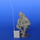 The modern Russian soldier with P-159 radio station.