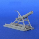 The German soldiers with 9.15cm Leichter Minenwerfer System Lanz  WWI  2 figures+ Minenwerfer