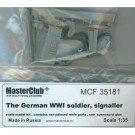 German WWI Soldier, Signaller. WWI