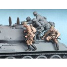 Soviet motor rifle troops. Summer 1943-45. Two figures.